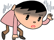 過労の男性