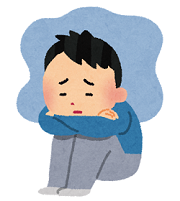 うつ病の男性