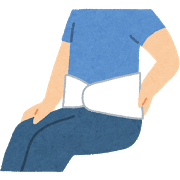 コルセットをする男性