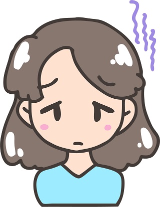 うつ状態の女性