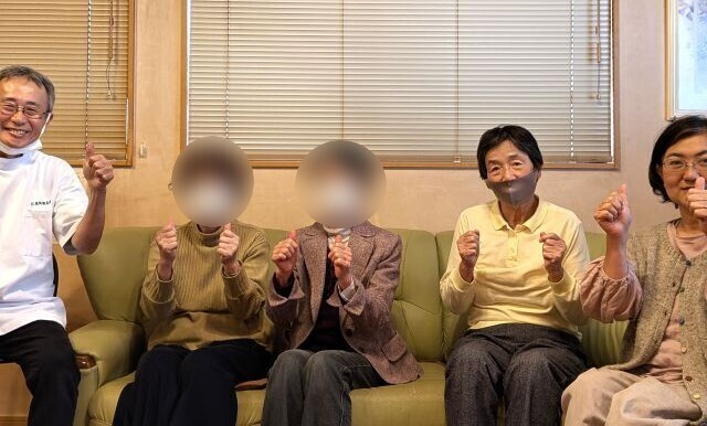 お灸教室に参加されたお客様