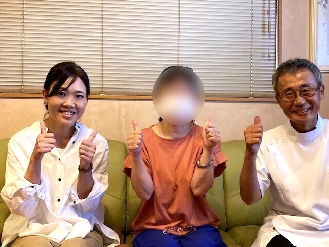 お灸教室に参加されたお客様