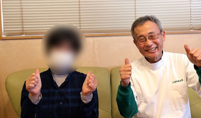 お灸教室に参加されたお客様