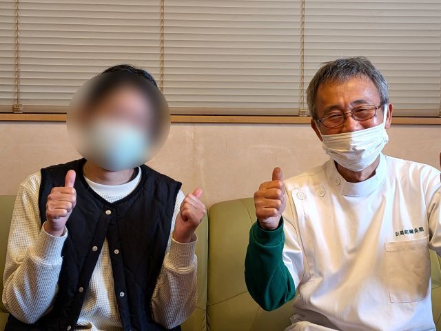 お灸教室に参加されたお客様